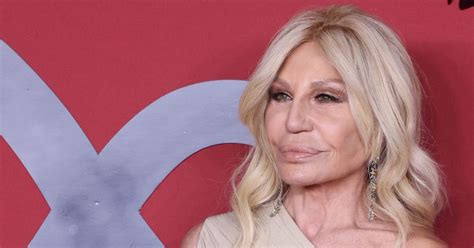 donatella versace purple heart|donatella versace net worth.